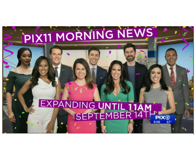Singtrix on New York <em>WPIX 11 Morning News</em>!