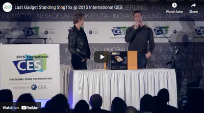 Last Gadget Standing SingTrix @ 2015 International CES
