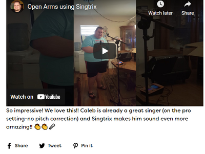 "Open Arms" Cover by Caleb Rabion
