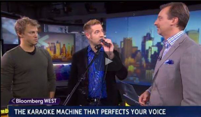 <em>Bloomberg Television</em> - Cory Johnson with Singtrix