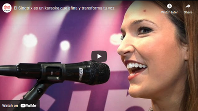 El Singtrix es un karaoke que afina y transforma tu voz