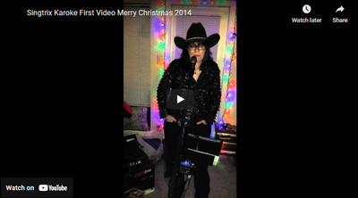Singtrix Karoke First Video Merry Christmas 2014 To Family & Friends